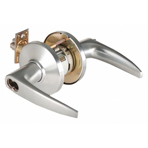 Door Lever Lockset, 2-3/4
