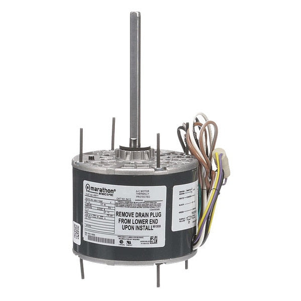 Condenser Fan Motor, 1/4 HP, 1 Speed