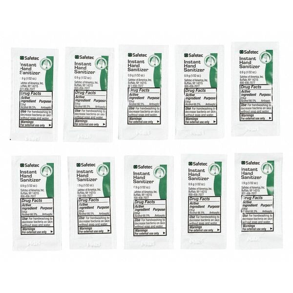 Antiseptics, Gel, Pouch, 0.350 oz., PK10