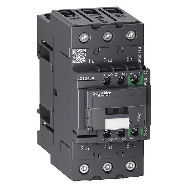 IEC Magnetic Contactor, 3 Poles, 24 V DC, 65 A, Reversing: No