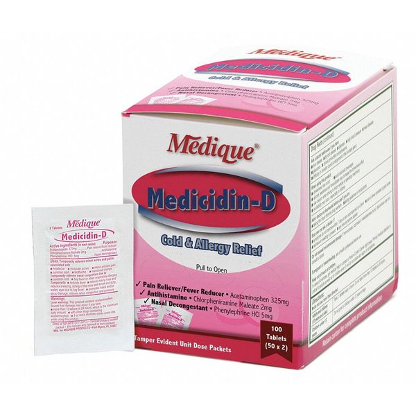 Sinus and Allergy, Tablet, 545mg Sz, PK100