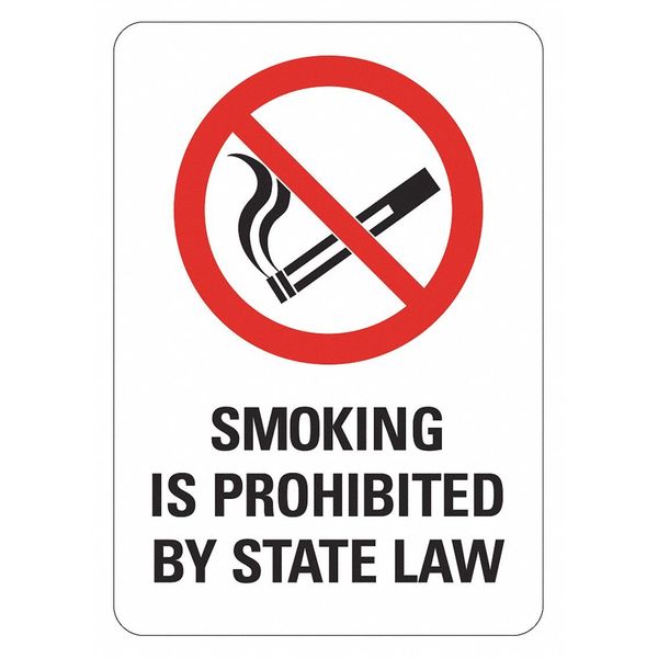 No Smoking Sign, 14 in H, 10