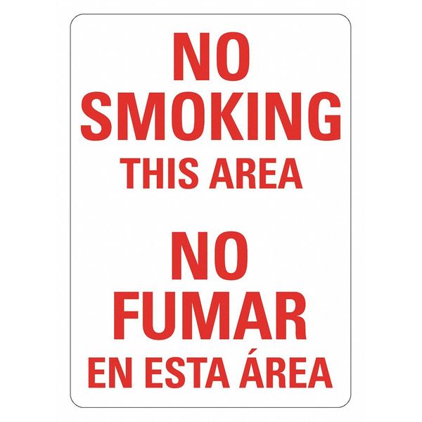 No Smoking Sign, 14 in H, 10