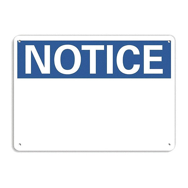 Notice Sign, 14