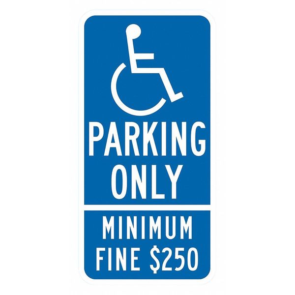 ADA Handicapped Parking Sign, 24