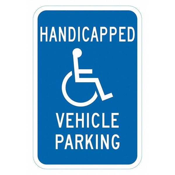 ADA Handicapped Parking Sign, 18