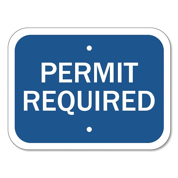 ADA Handicapped Supplemental Parking Sign, 9 in H, 12 in W, Horizontal Rectangle, T1-6270-HI_12x9