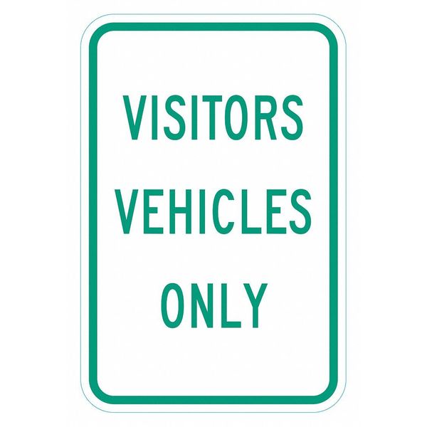 Visitor Parking Sign, 18