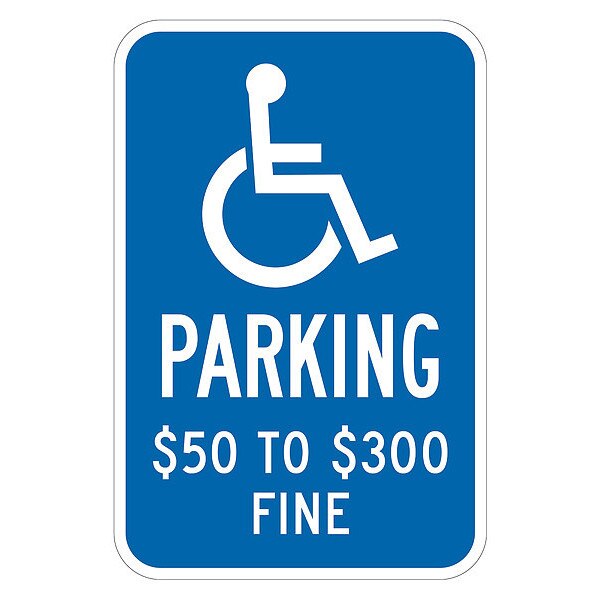 ADA Handicapped Parking Sign, 18