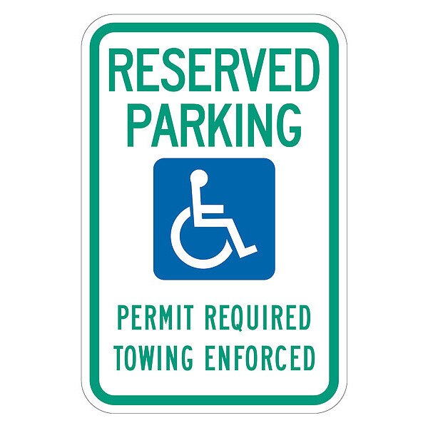 ADA Handicapped Parking Sign, 18