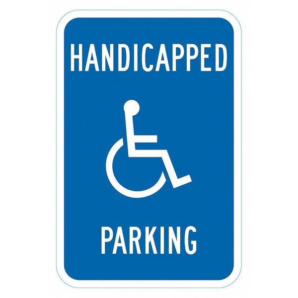 ADA Handicapped Parking Sign, 18