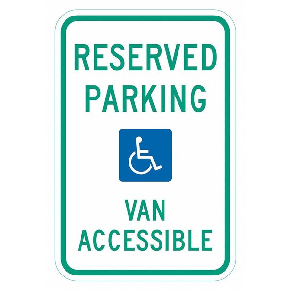 ADA Handicapped Parking Sign, 18