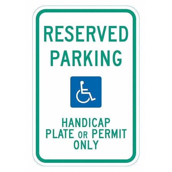ADA Handicapped Parking Sign, 18