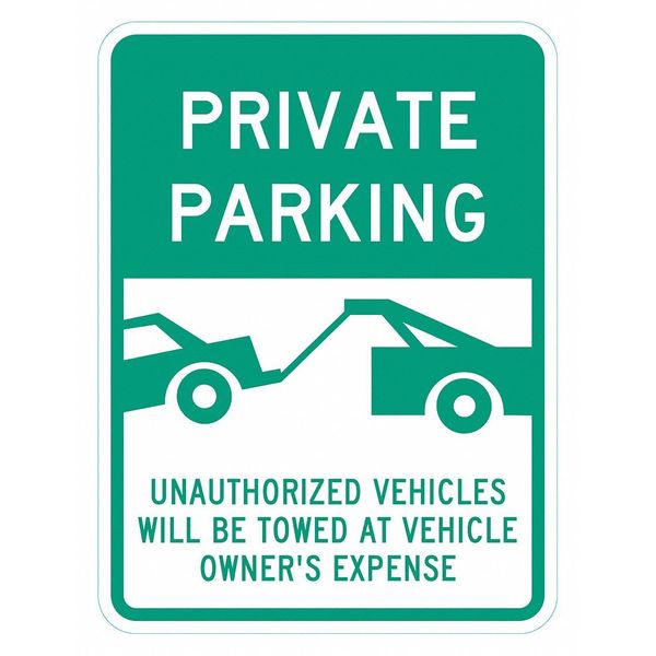 Private Parking Sign, 24