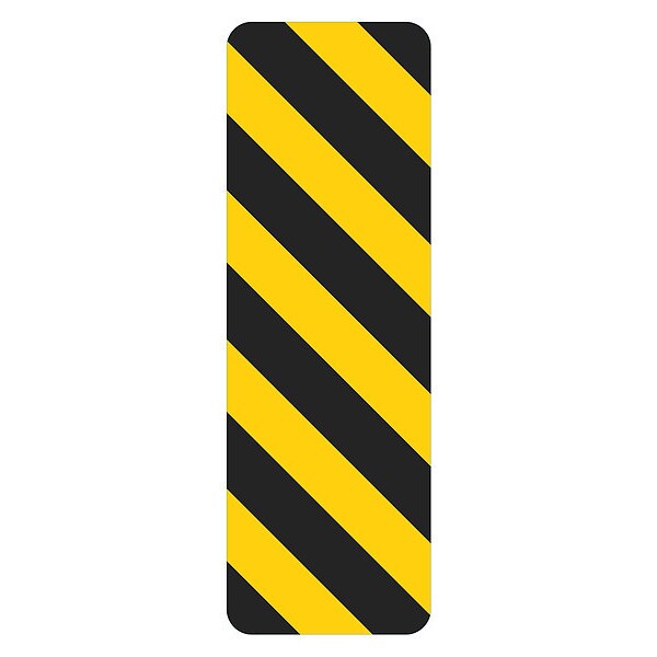 Clearance Marker Traffic Sign, 36 in H, 12 in W, Aluminum, Vertical Rectangle, T1-6238-HI_12x36