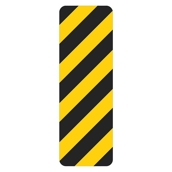 Clearance Marker Traffic Sign, 36 in H, 12 in W, Aluminum, Vertical Rectangle, T1-6239-HI_12x36