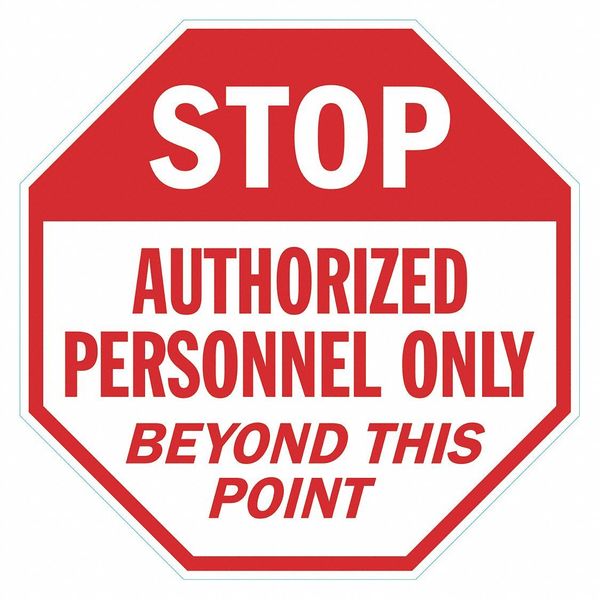 Stop Restriction Sign, 24