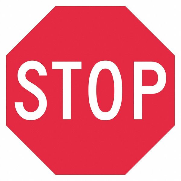 Stop sign, 36