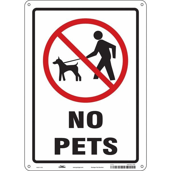 Safety Sign, 14 in Height, 10 in Width, Vinyl, Vertical Rectangle, English, 485L86