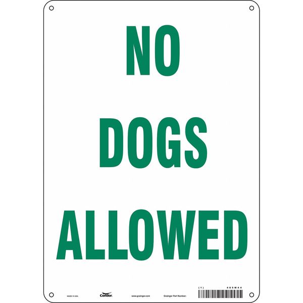 Safety Sign, 14 in Height, 10 in Width, Vinyl, Vertical Rectangle, English
