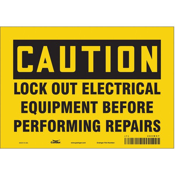 Lockout Sign, 10