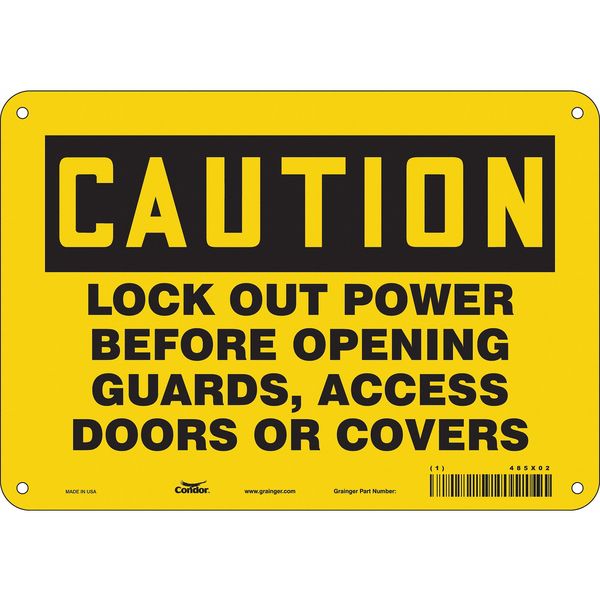 Lockout Sign, 10