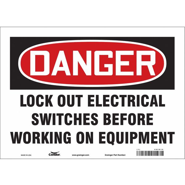 Lockout Sign, 14