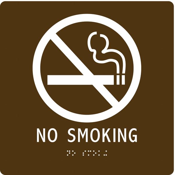 Safety Sign, 8 in Height, 8 in Width, Modified Acrylic, Square, English
