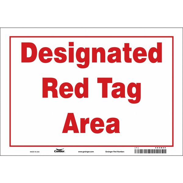 Safety Sign, 7 in Height, 10 in Width, Vinyl, Vertical Rectangle, English, 486N69