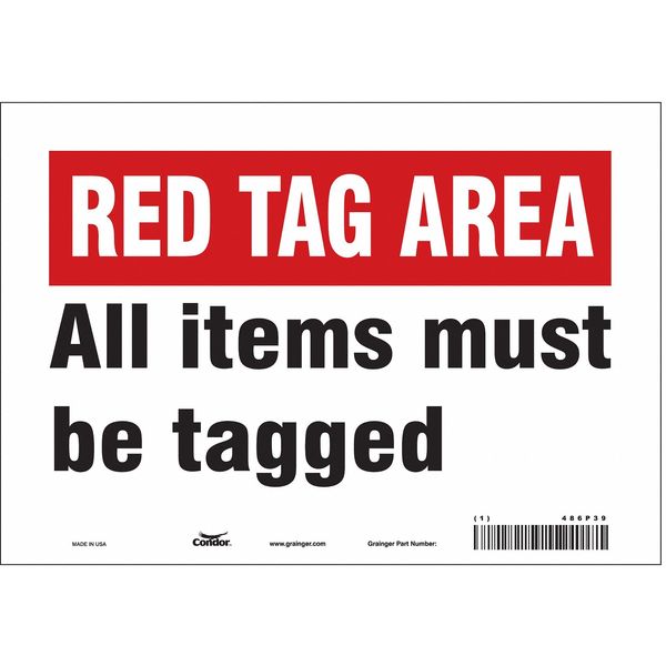 Safety Sign, 7 in Height, 10 in Width, Vinyl, Vertical Rectangle, English, 486P39