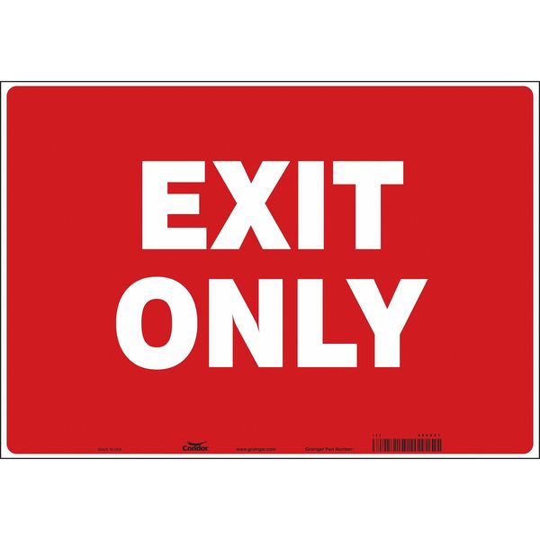 Exit Sign, English, 20