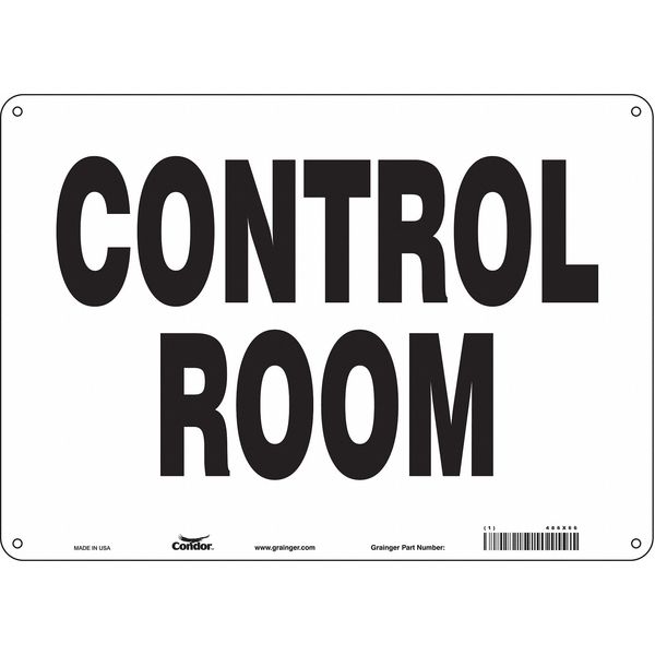 Safety Sign, 10 in Height, 14 in Width, Polyethylene, Horizontal Rectangle, English, 486X66