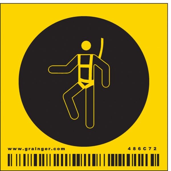 Safety Sign, 2-1/4