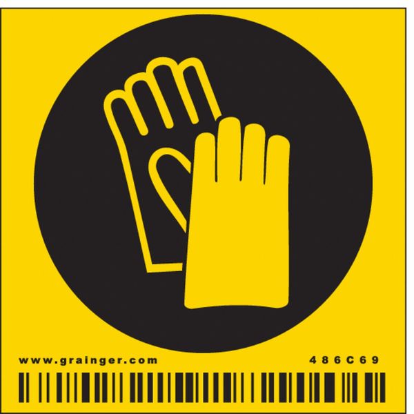 Safety Sign, 2-1/4