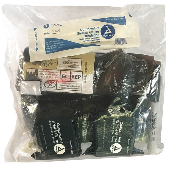 Stop Bleed Kit, 9 Components, PK5