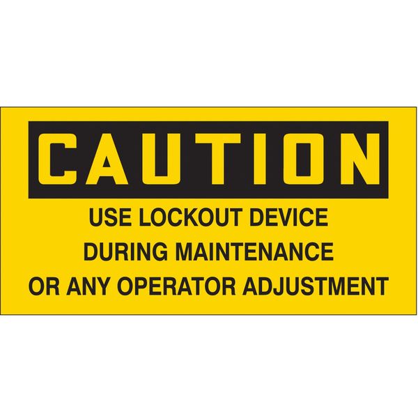 Safety Label, 4-1/2