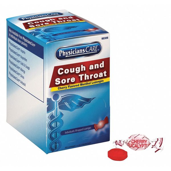 Cough Drops, Lozenge, 50 x 1, 7.6mg, PK50
