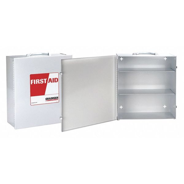 Empty First Aid Cabinet, Wall Mount, White