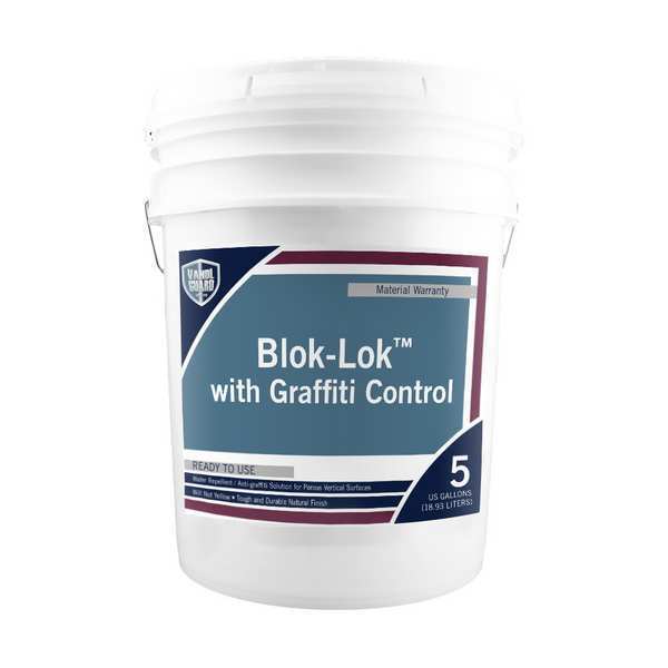 Anti-Graffiti Barrier, White, 5 gal. Size