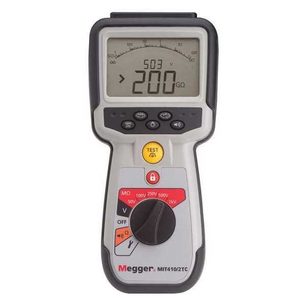 Battery Operated Megohmmeter, 1000VDC