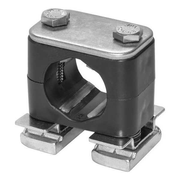 Tube Clamp, 2.62in H, 316 SS, Size 1-1/2in