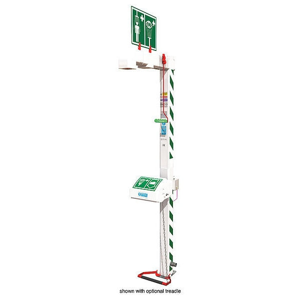Heat Traced Shower with Face/Eyewash
