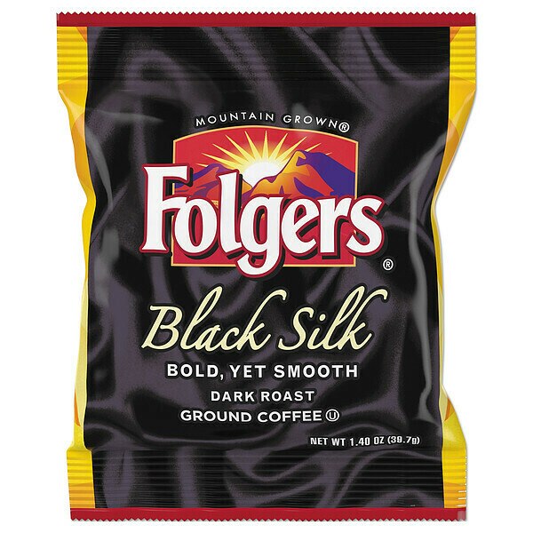Coffee, Black Silk, 1.4 oz., Packet, PK42