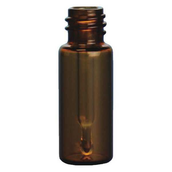 Vial/Insert, Glass, Amber, 100uL, PK100