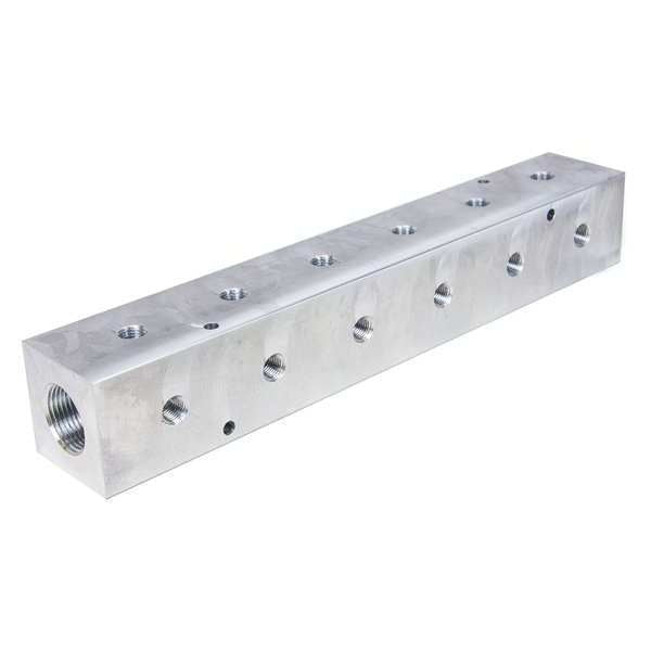 Manifold, 90 deg., 12 Outlets, 14-1/4