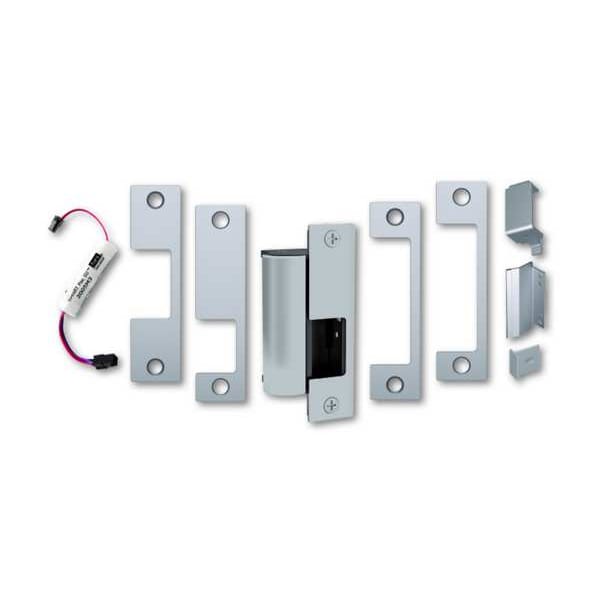 Elec. Strike, 12/24VAC/DC, H.Duty, Strike Plate 4-7/8
