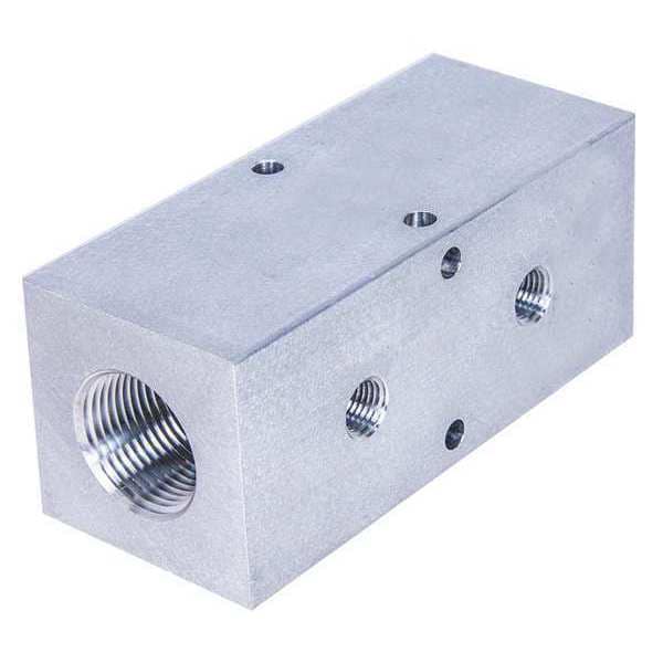 Manifold, 2 Outlets, Outlet Size 3/4