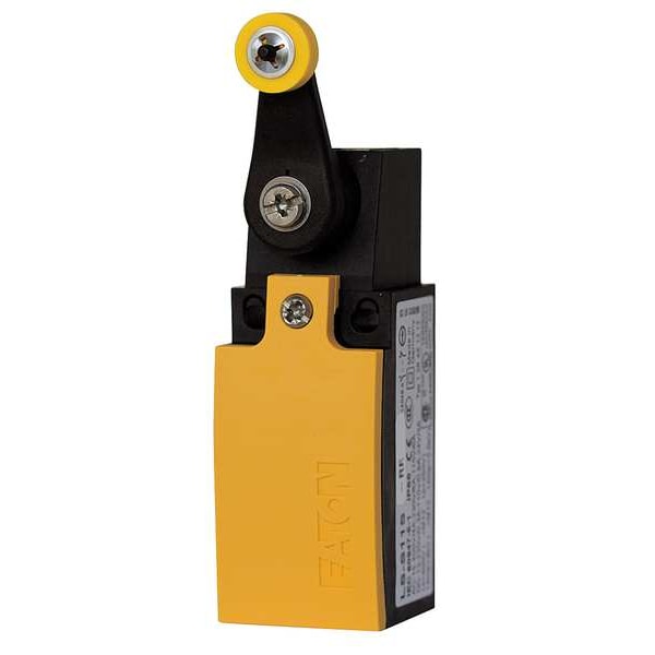 Limit Switch, Roller Lever, Rotary, 1NC/1NO, 4A @ 400V AC