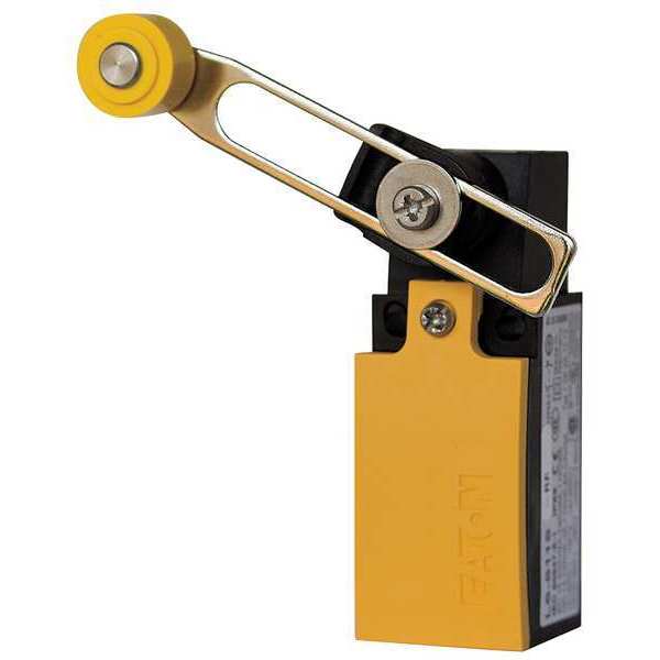 Limit Switch, Roller Lever, Rotary, 1NC/1NO, 4A @ 400V AC