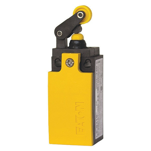 Limit Switch, Plunger, Roller Lever, 1NC/1NO, 6A @ 250V AC